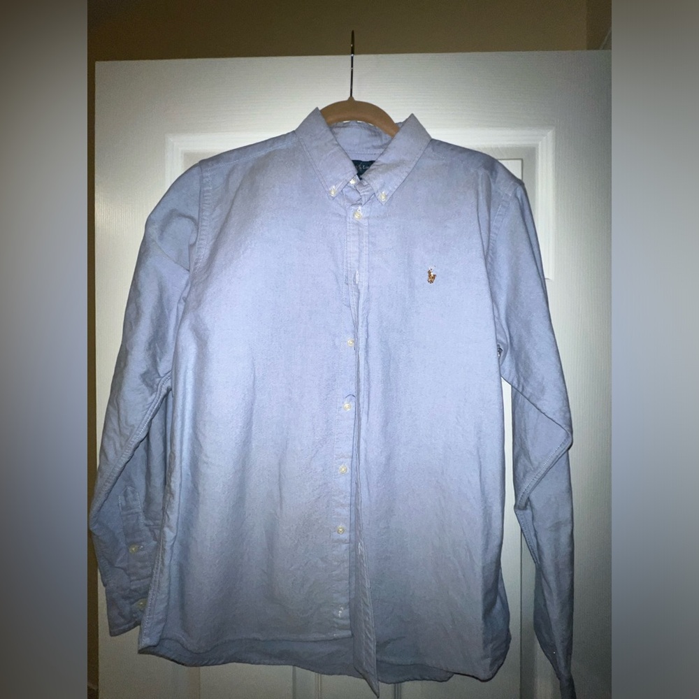 Ralph Lauren Blue Button Down